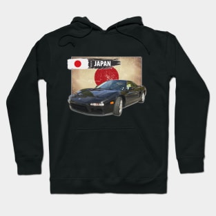 1991 Acura NSX in Berlina Black 07 Hoodie